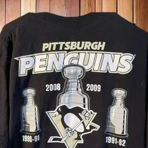 Pittsburgh Penguins 2008-2009 Stanley Cup Championship shirt. Size XL.